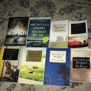 Nicholas Sparks Books